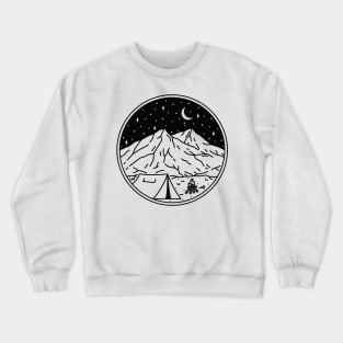 Night Camping Crewneck Sweatshirt